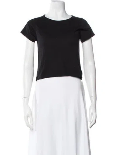 Pre-owned Éterne Crew Neck Short Sleeve T-shirt In White