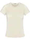 Éterne Crew-neck Short-sleeved T-shirt In Neutrals