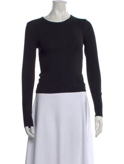 Pre-owned Éterne Crew Neck Sweater In Black
