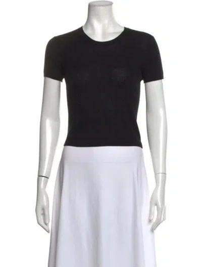 Pre-owned Éterne Crew Neck Sweater In Black