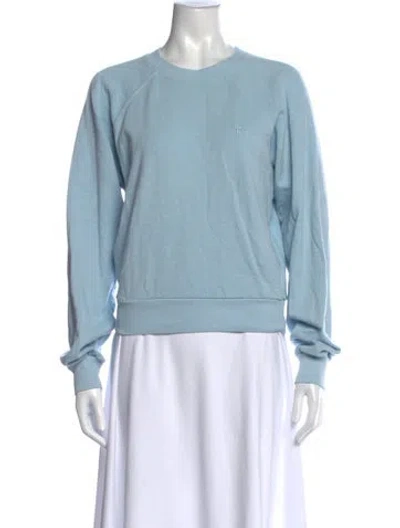 Pre-owned Éterne Crew Neck Sweater In Blue