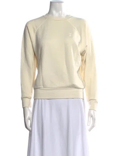 Pre-owned Éterne Crew Neck Sweater In Blue