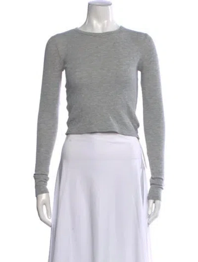 Pre-owned Éterne Crew Neck Sweater In Grey