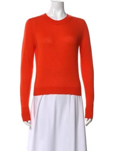 Pre-owned Éterne Crew Neck Sweater In Orange