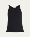 Éterne Rib Tank Top In Black
