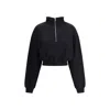 Éterne Cropped Sweatshirt In Black