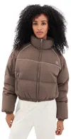 Éterne Down Puffer Technical Ponge Jacket In Blue
