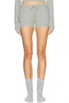 Éterne Drawstring Short In Grey