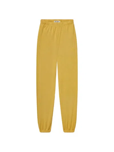 Éterne Drawstring-waist Track Pants In Gold