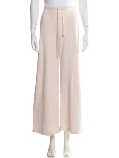Pre-owned Éterne Embroidered Accent Sweatpants In Pink