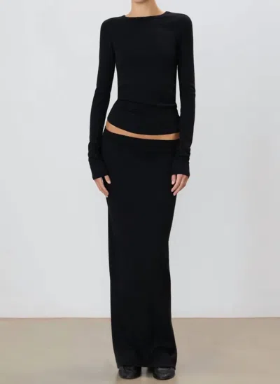 Éterne Emma Skirt In Black