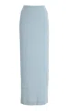 Éterne Emma Stretch Cotton-modal Maxi Skirt