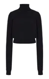 Éterne Etienne Cashmere Knit Turtleneck Sweater In Black