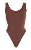 Éterne Exclusive Bella Tank One-piece Swimsuit In Brown