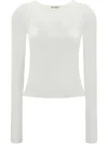 Éterne Fitted Longsleeves In White