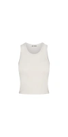 Éterne Fitted Tank Ivory