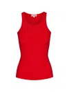 Éterne Fitted Tank In Red