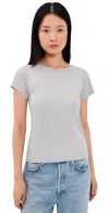 Éterne Fitted T-shirt Heather Grey In Gray