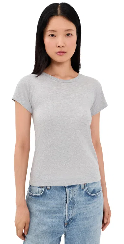 Éterne Fitted T-shirt Heather Grey In Gray