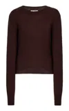 Éterne Francis Cashmere Sweater In Burgundy