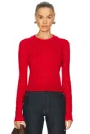 Éterne Francis Cashmere Sweater In Red
