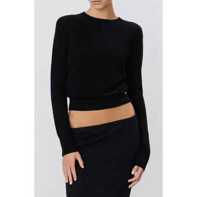 Éterne Eterne Francis Crewneck Sweater In Black