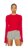 Éterne Francis Cashmere Sweater In Red