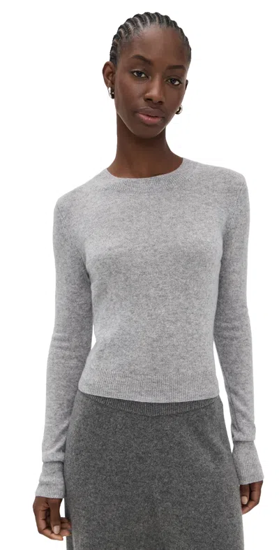 Éterne Francis Top Heather Grey In Gray