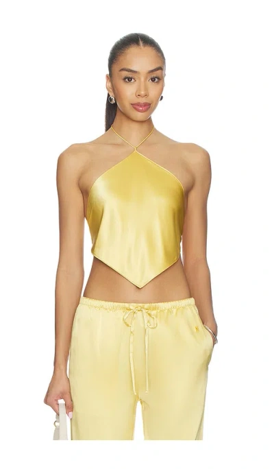 Éterne Freya Top In Yellow