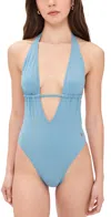 Éterne Gigi One-piece Slate In Blue