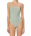 Éterne Grace One Piece Suit In Green In Green