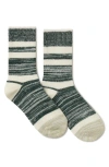 Éterne Eterne Heather Striped Socks In Multi