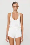Éterne Hedi Silk Top In Ivory In Multi