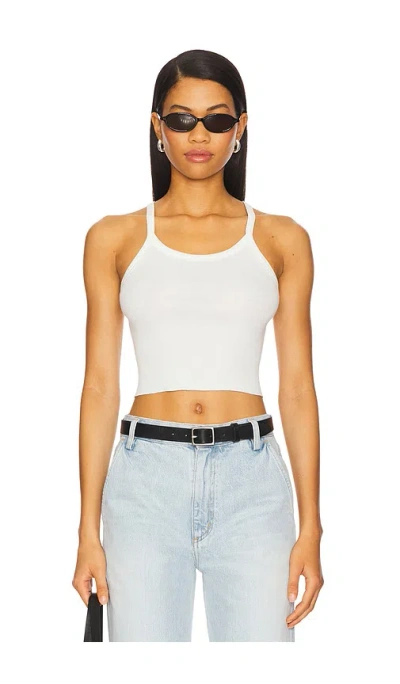 Éterne Iris Tank Top In White
