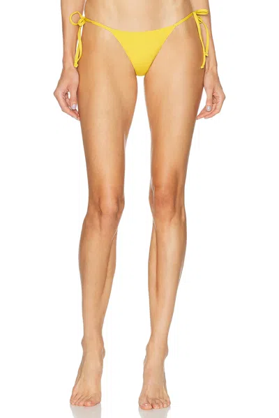 Éterne Isla Bikini Bottom In Yellow