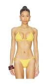 Eterne Isla Top In Yellow