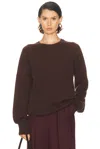 Éterne James Cashmere Sweater In Brown