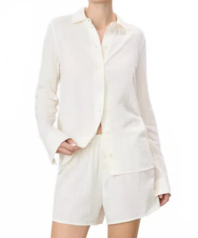 Éterne Jude Short In Ivory In White