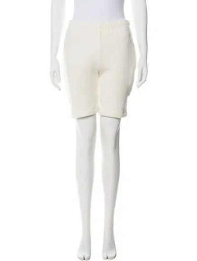 Pre-owned Éterne Knee-length Shorts In White