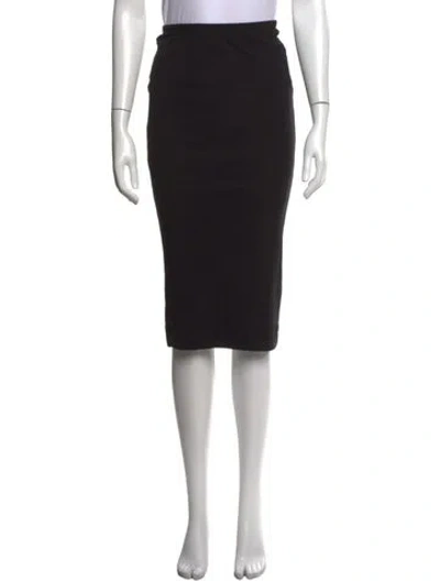 Pre-owned Éterne Knee-length Skirt W/ Tags In Black