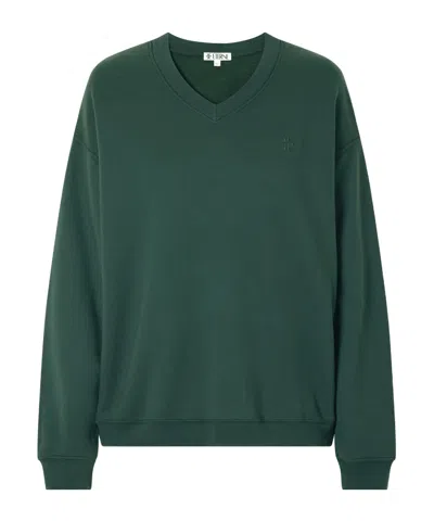 Éterne Logo-embroidered French Cotton And Modal-blend Terry Sweatshirt In Multi