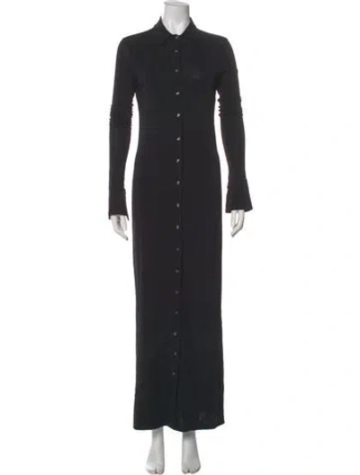 Pre-owned Éterne Long Dress In Black
