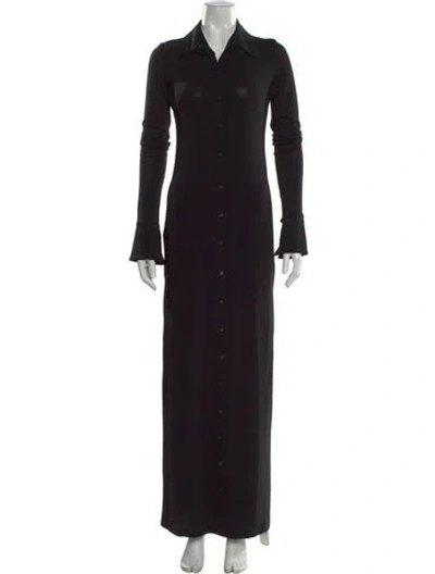 Pre-owned Éterne Long Dress In Black