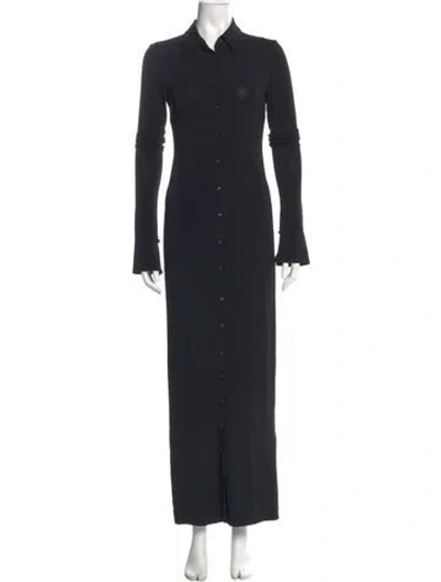 Pre-owned Éterne Long Dress In Black