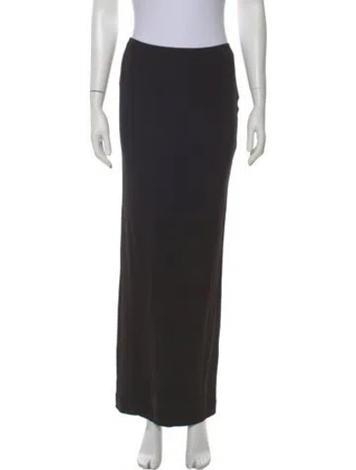 Pre-owned Éterne Long Skirt In Black