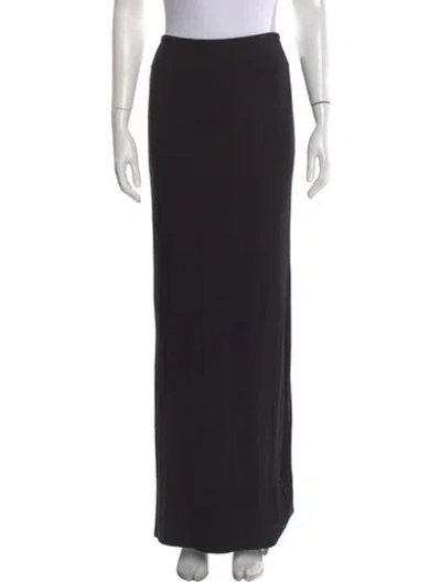 Pre-owned Éterne Long Skirt In Black