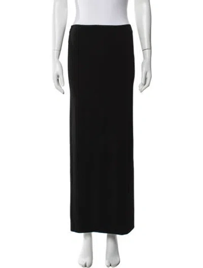 Pre-owned Éterne Long Skirt In Black
