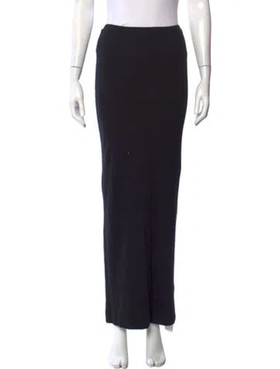 Pre-owned Éterne Long Skirt In Black