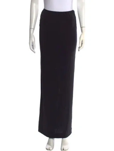 Pre-owned Éterne Long Skirt In Black