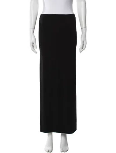 Pre-owned Éterne Long Skirt In Black